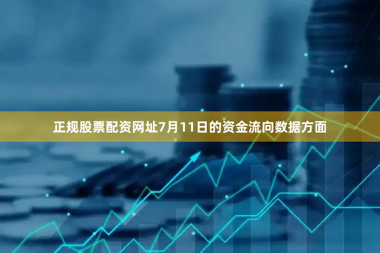 正规股票配资网址7月11日的资金流向数据方面